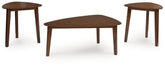 Coral Furniture - Ashley Furniture - Lyncott Table (Set of 3) - Occasional Table Set (3/CN) / Brown - T135-13