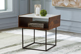 Coral Furniture - Ashley Furniture - Rusitori End Table - Rectangular End Table / Multi - T169-3