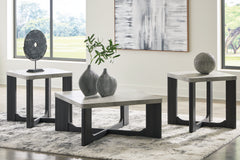 Coral Furniture - Ashley Furniture - Sharstorm Table (Set of 3) - Occasional Table Set (3/CN) / Two-tone Gray - T251-13