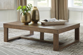 Coral Furniture - Ashley Furniture - Cariton Coffee Table - Rectangular Cocktail Table / Gray - T471-1