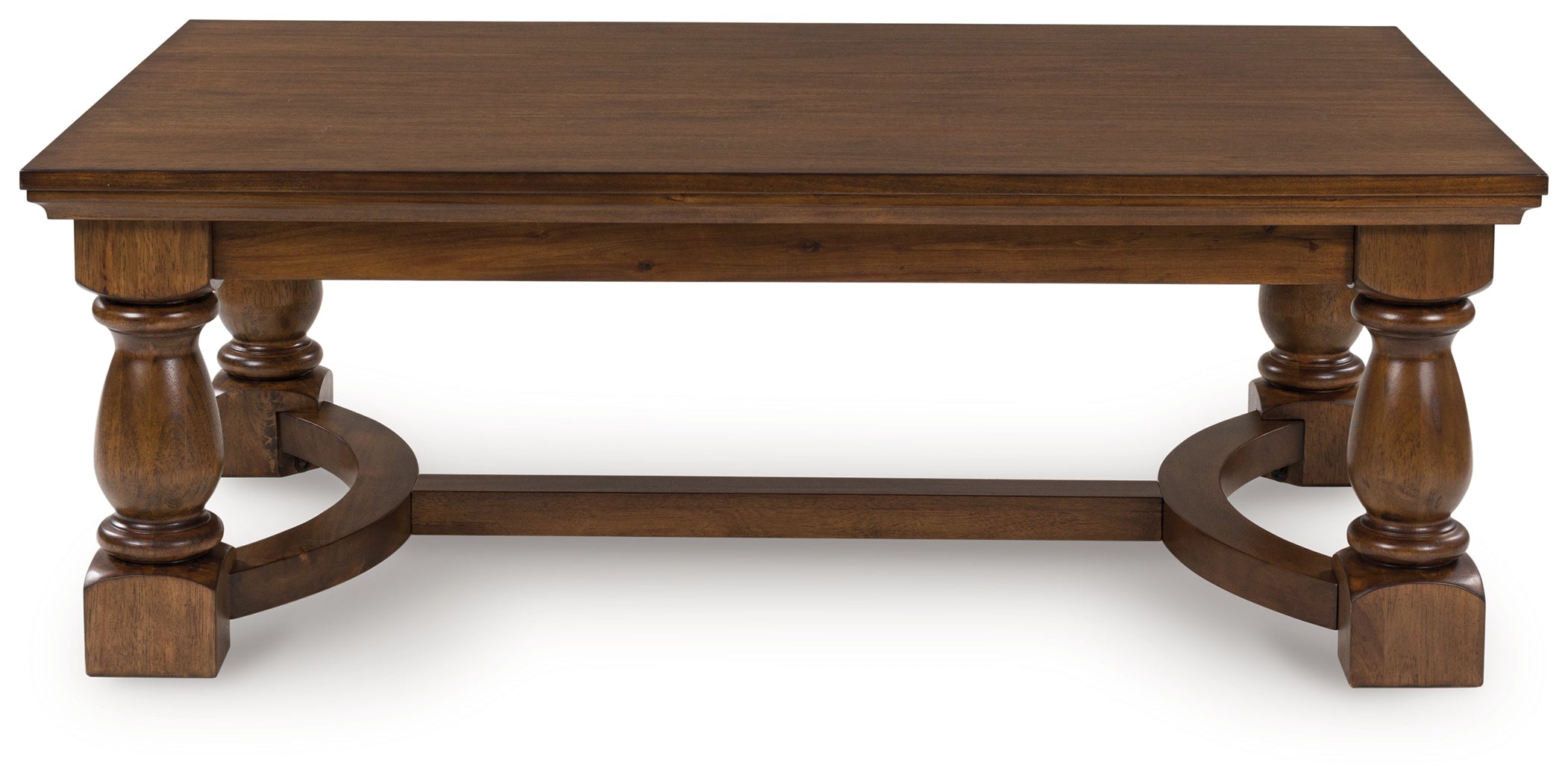 Coral Furniture - Ashley Furniture - Sturlayne Coffee Table - Rectangular Cocktail Table / Brown - T609-1
