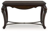 Coral Furniture - Ashley Furniture - Maylee Sofa Table - Sofa Table / Dark Brown - T617-4
