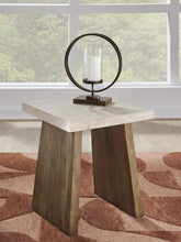 Coral Furniture - Ashley Furniture - Brendalhouse End Table - Square End Table / Light Brown - T642-2