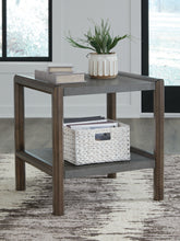 Coral Furniture - Ashley Furniture - Kallenny End Table - Rectangular End Table / Brown/Gray - T669-3