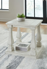 Coral Furniture - Ashley Furniture - Arlendyne End Table - Rectangular End Table / Antique White - T747-3