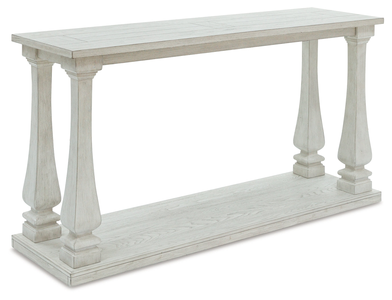 Coral Furniture - Ashley Furniture - Arlendyne Sofa Table - Sofa Table / Antique White - T747-4