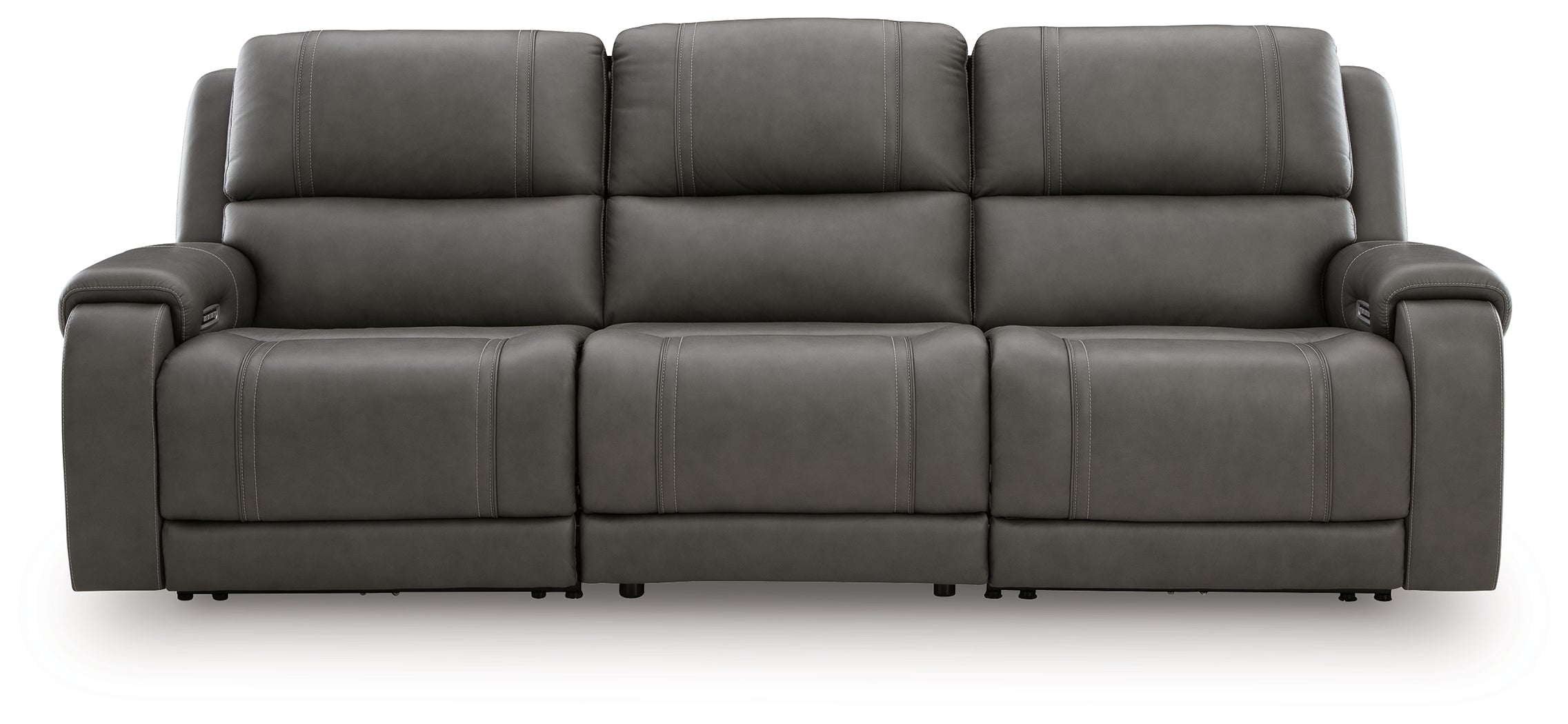 Coral Furniture - Ashley Furniture - 5Z - Pittson Sectional - 3-Piece Power Sectional Reclining Sofa / Anchor - PCU12600S3