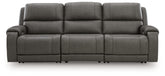 Coral Furniture - Ashley Furniture - 5Z - Pittson Sectional - 3-Piece Power Sectional Reclining Sofa / Anchor - PCU12600S3
