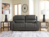 Coral Furniture - Ashley Furniture - 5Z - Pittson Sectional - 2-Piece Power Reclining Sectional Loveseat - PCU12600S1