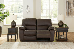 Coral Furniture - Ashley Furniture - Leesworth Living Room - Power Rocker Recliner / Ocean - U4380998