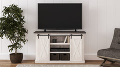Coral Furniture - Ashley Furniture - Dorrinson 54" TV Stand - 54" / Two-tone - W287-48