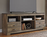 Coral Furniture - Ashley Furniture - Trinell TV Stand - 63" / Brown - W446-68