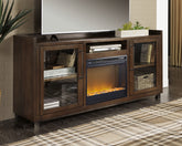 Coral Furniture - Ashley Furniture - Starmore 70" TV Stand with Electric Fireplace - 70" TV Stand with Electric Fireplace / Brown - W633W4
