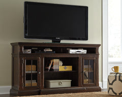 Coral Furniture - Ashley Furniture - Roddinton 72" TV Stand - 72" / Dark Brown - W701-88