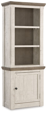 Coral Furniture - Ashley Furniture - Havalance Right Pier Cabinet - Right Pier Cabinet / Two-tone - W814-34