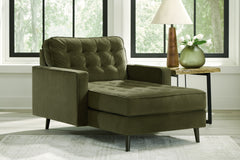 Coral Furniture - Ashley Furniture - Reveon Lakes Living Room - Chaise / Olive - 2640415