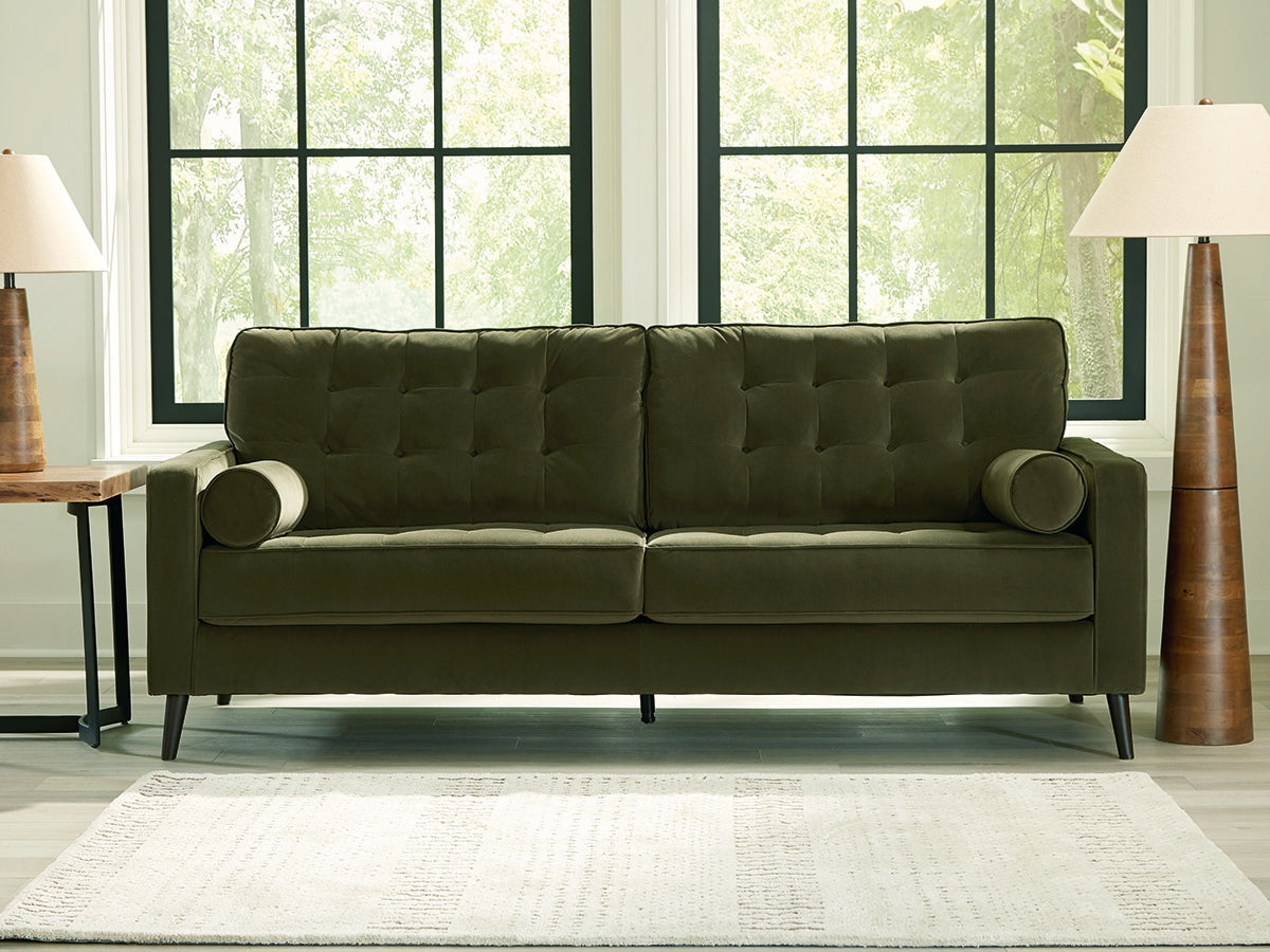 Coral Furniture - Ashley Furniture - Reveon Lakes Living Room - Sofa / Olive - 2640438