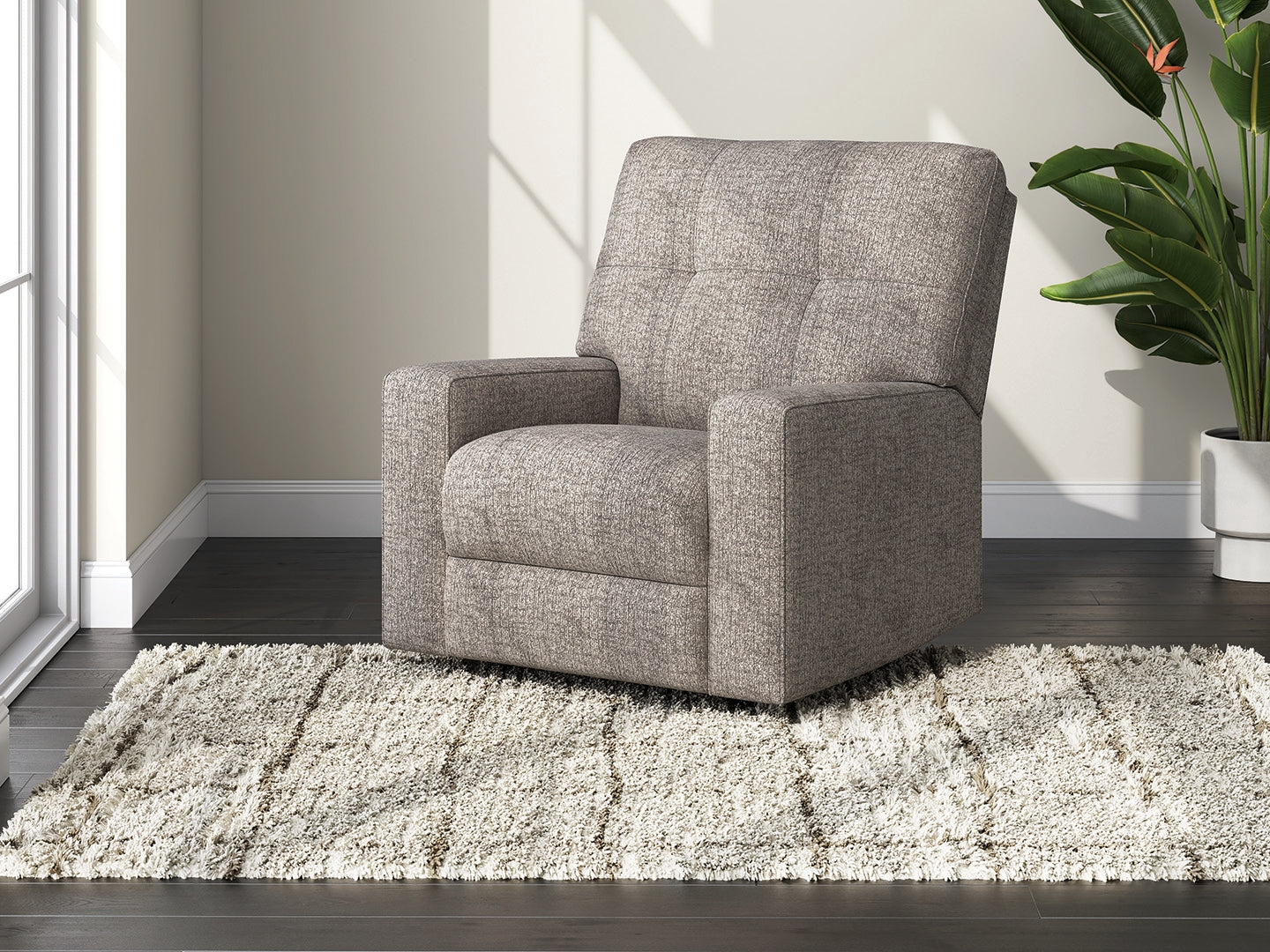 Coral Furniture - Ashley Furniture - Larimer Living Room - Rocker Recliner / Iron - PC2920425