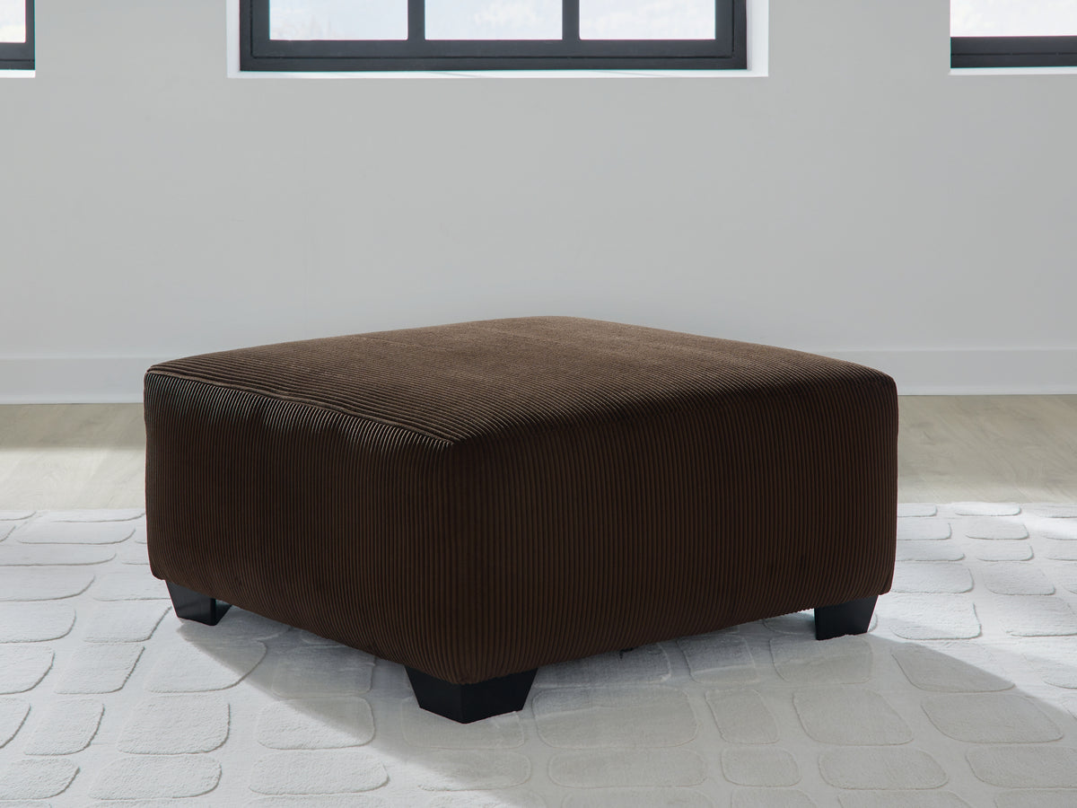 Coral Furniture - Ashley Furniture - Kimlee Living Room - Oversized Accent Ottoman / Chocolate - PC3560308