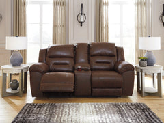 Coral Furniture - Ashley Furniture - Stoneland Living Room - Power Rocker Recliner / Fossil - 3990598