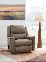 Coral Furniture - Ashley Furniture - Lixtowel Living Room - Rocker Recliner / Walnut - PC5300425