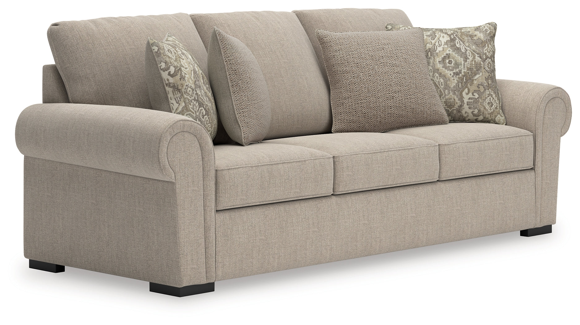 Coral Furniture - Ashley Furniture - Sararose Living Room - Sofa / Heather - 5710238