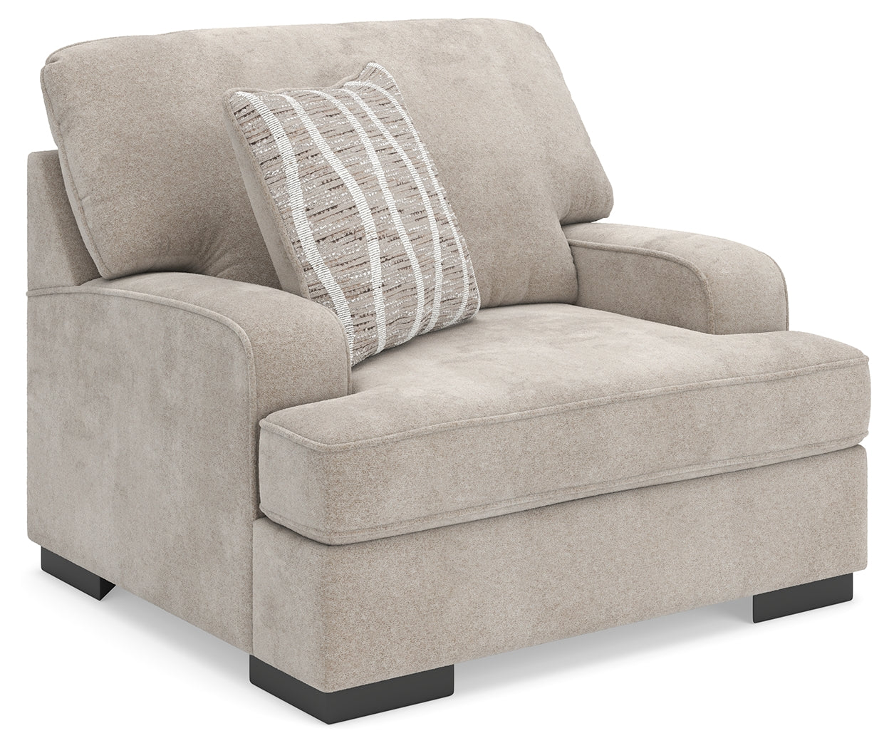 Coral Furniture - Ashley Furniture - High Profile Living Room - Chair and a Half / Taupe - 5990223