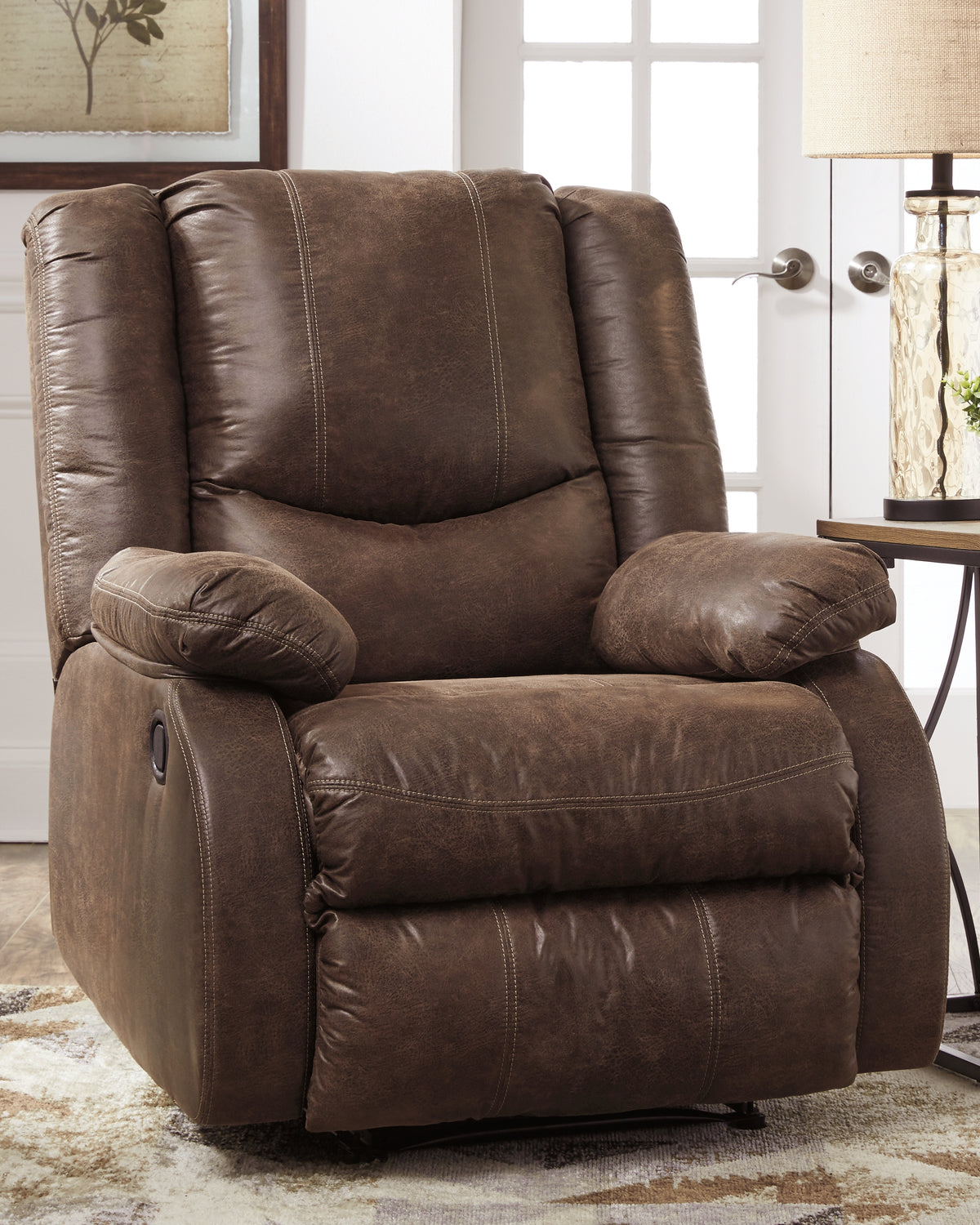 Coral Furniture - Ashley Furniture - Bladewood Living Room - Zero Wall Recliner / Coffee - 6030529