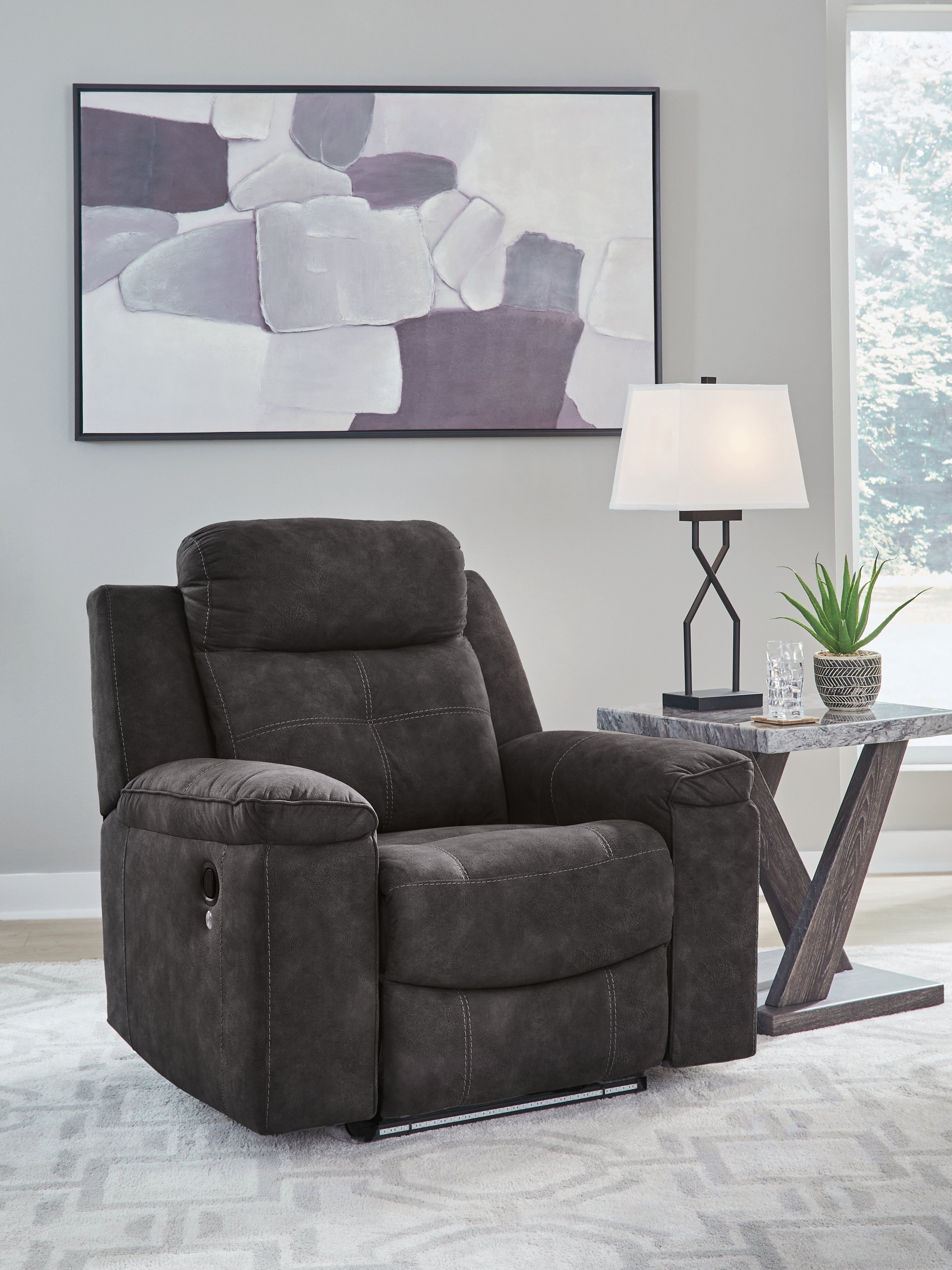 Coral Furniture - Ashley Furniture - Brysonview Living Room - Zero Wall Recliner - 6360529