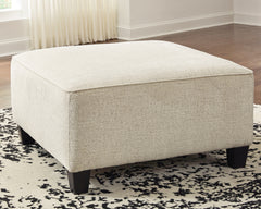 Coral Furniture - Ashley Furniture - Abinger Living Room - Oversized Accent Ottoman / Smoke - 8390508