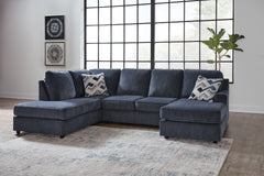 Coral Furniture - Ashley Furniture - Albar Place Sectional - LAF 2-Piece Sectional / Cobalt - 95302S1
