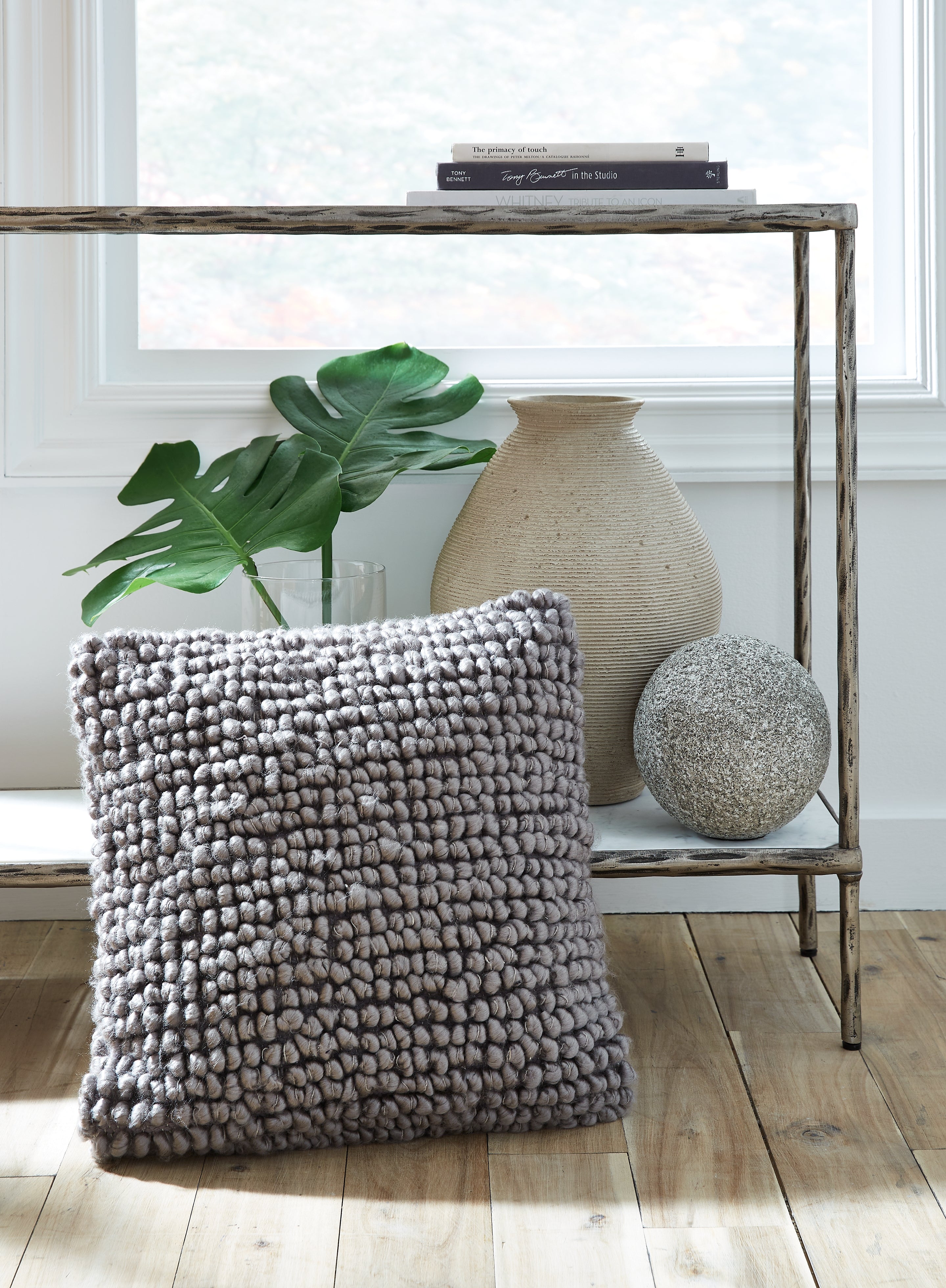 Coral Furniture - Ashley Furniture - Aavie Pillows - Pillow / Gray - A1000977P