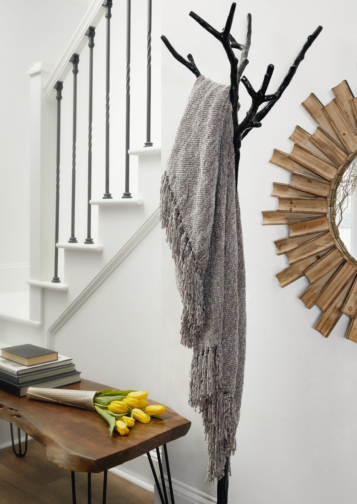 Coral Furniture - Ashley Furniture - Tamish Throw (Set of 3) - Throw (3/CS) / Gray - A1001026