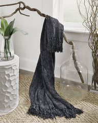 Coral Furniture - Ashley Furniture - Tamish Throw (Set of 3) - Throw (3/CS) / Black - A1001027