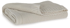 Coral Furniture - Ashley Furniture - Gayelery Throw (Set of 3) - Throw (3/CS) / Sand - A1001084