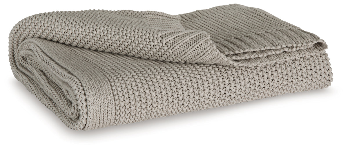 Coral Furniture - Ashley Furniture - Gayelery Throw - Throw / Black - A1001086T