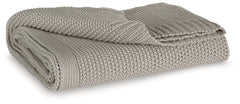 Coral Furniture - Ashley Furniture - Gayelery Throw - Throw / Black - A1001086T