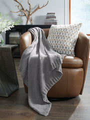 Coral Furniture - Ashley Furniture - Anawood Throw (Set of 3) - Throw (3/CS) / Gray - A1001097
