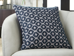 Coral Furniture - Ashley Furniture - Abra Pillows - Pillow (4/CS) / Black/Ivory - A1001109