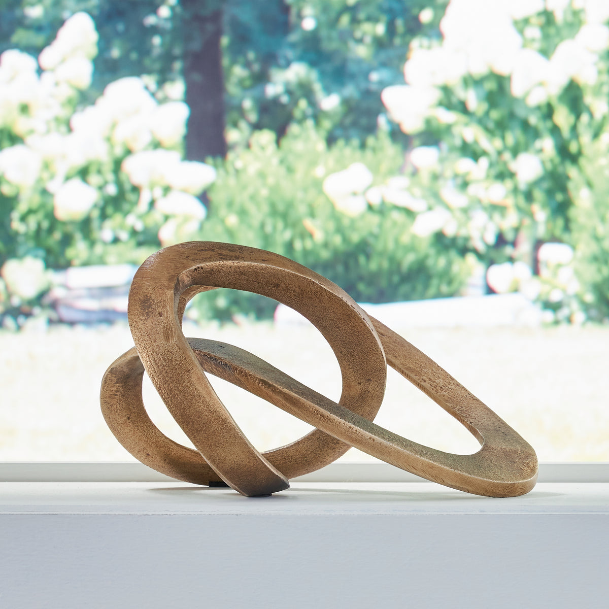 Coral Furniture - Ashley Furniture - Dunnruck Sculpture - Sculpture / Antique Brass Finish - A2000686