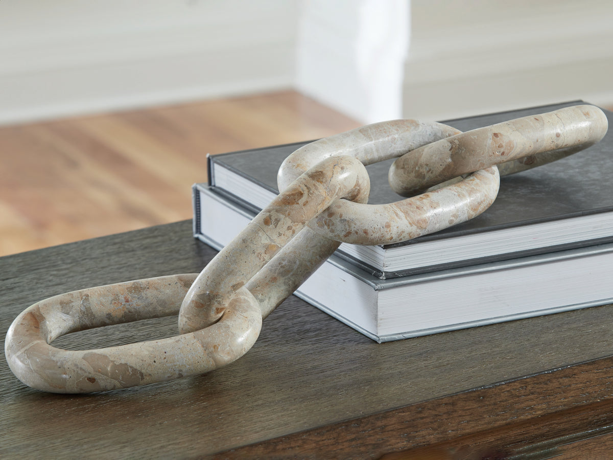 Coral Furniture - Ashley Furniture - Kenport Sculpture - Sculpture / Light Beige - A2000733