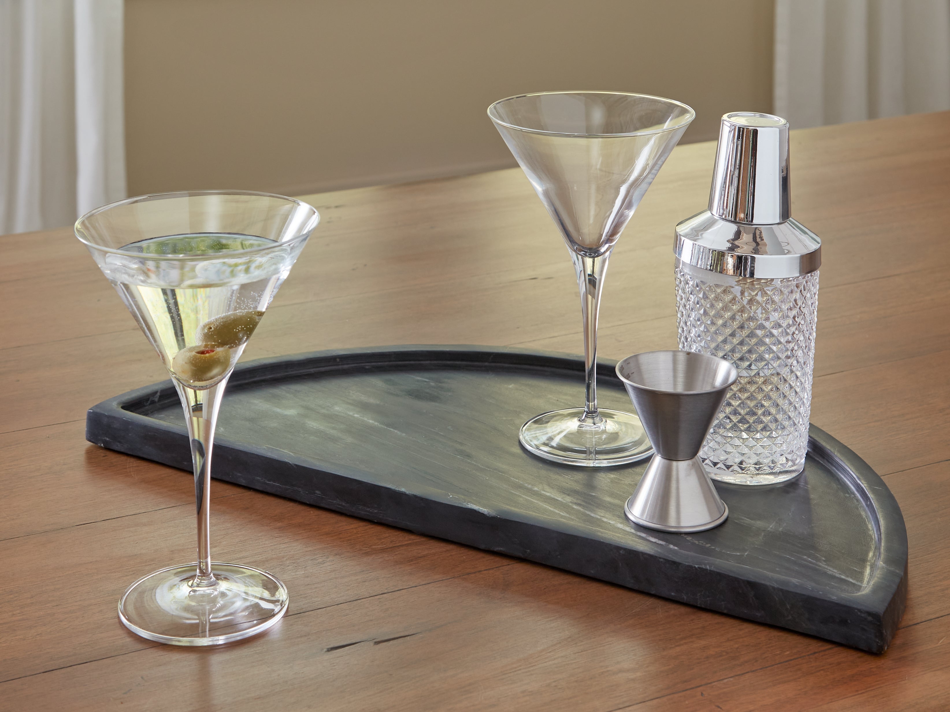 Coral Furniture - Ashley Furniture - Cortsen Tray - Tray / Black - A2000793