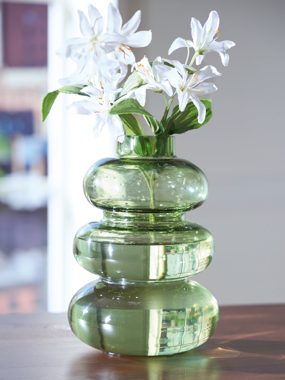 Coral Furniture - Ashley Furniture - Renethorne Vase - Vase / Green - A2000801