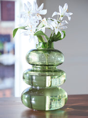 Coral Furniture - Ashley Furniture - Renethorne Vase - Vase / Green - A2000801