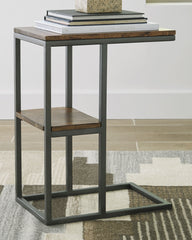 Coral Furniture - Ashley Furniture - Forestmin Accent Table - Accent Table / Natural/Black - A4000049