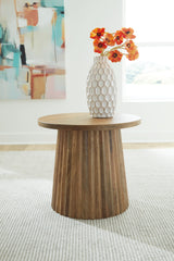Coral Furniture - Ashley Furniture - Ceilby Accent Table - Accent Table / Black - A4000603