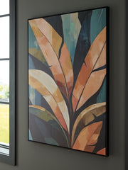 Coral Furniture - Ashley Furniture - Laurelie Wall Decor - Wall Art / Multi - A8000477