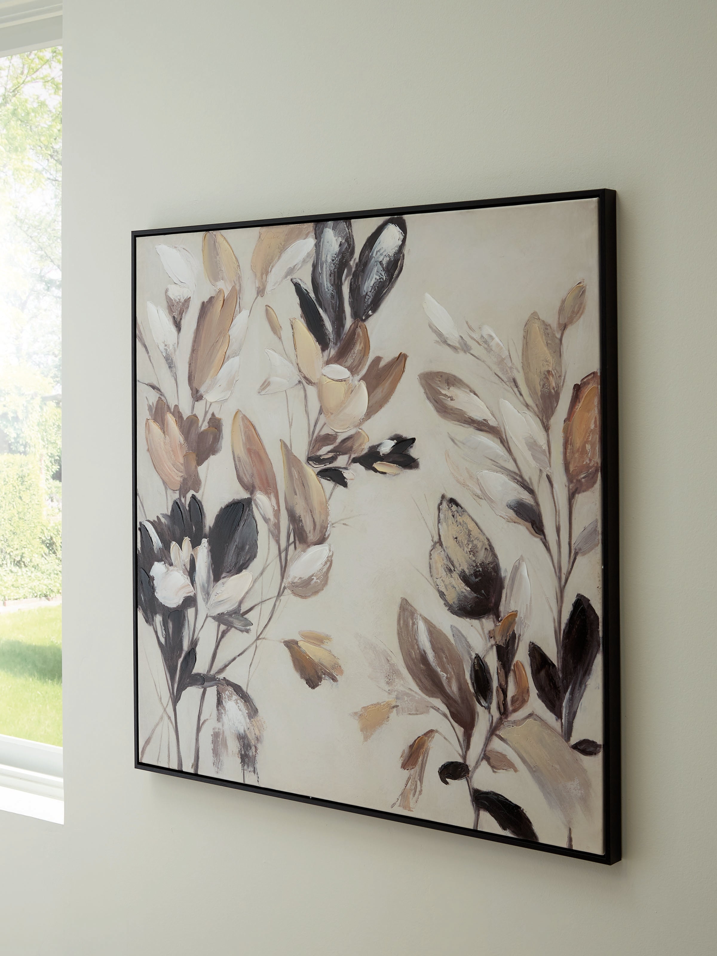 Coral Furniture - Ashley Furniture - Trulow Wall Decor - Wall Art / Tan/Brown/Black - A8000504