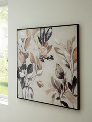 Coral Furniture - Ashley Furniture - Trulow Wall Decor - Wall Art / Tan/Brown/Black - A8000504