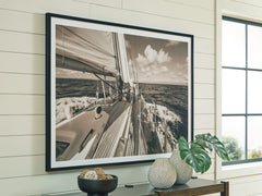 Coral Furniture - Ashley Furniture - Arlanford Wall Decor - Wall Art / Sepia - A8000505